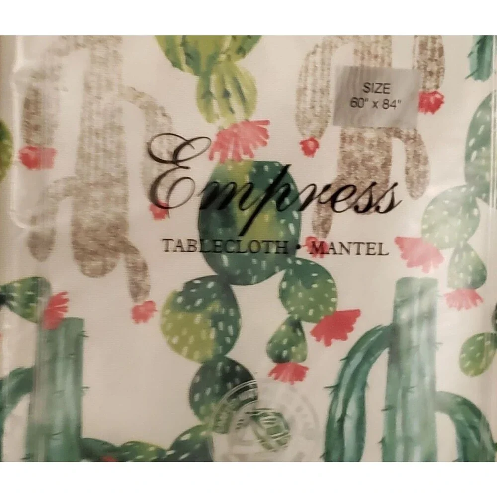 Fabric Printed Tablecloth, 60